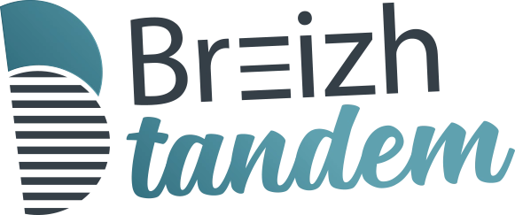 Logo Breizh tandem dégradé Agence web en bretagne